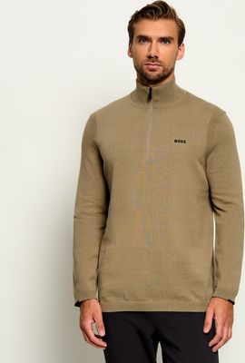 Sweter męski casualowy BOSS GREEN ze sklepu: Gomez Fashion Store w kategorii: Swetry męskie - zdjęcie 874714-BD9-10338_BG265M000074334
