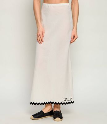 Spódnica na lato Karl Lagerfeld Jeans ze sklepu: Gomez Fashion Store w kategorii: Spódnice - zdjęcie 874714-BD9-10338_KJ262W000025067