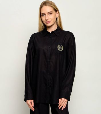 Koszula damska jesienna Karl Lagerfeld Jeans ze sklepu: Gomez Fashion Store w kategorii: Koszule damskie - zdjęcie 874714-BD9-10338_KJ262W000029002