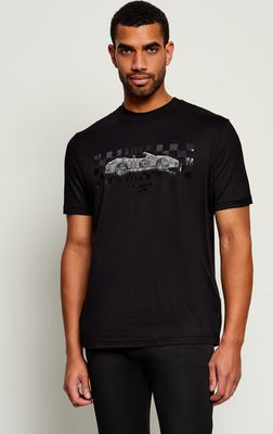 T-shirt męski na wiosnę młodzieżowy BOSS GREEN ze sklepu: Gomez Fashion Store w kategorii: T-shirty męskie - zdjęcie 874714-BD9-10338_BG265M000094001