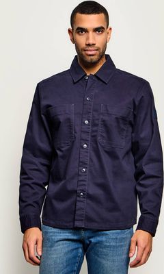 Koszula męska z klasycznym kołnierzykiem BOSS ORANGE ze sklepu: Gomez Fashion Store w kategorii: Koszule męskie