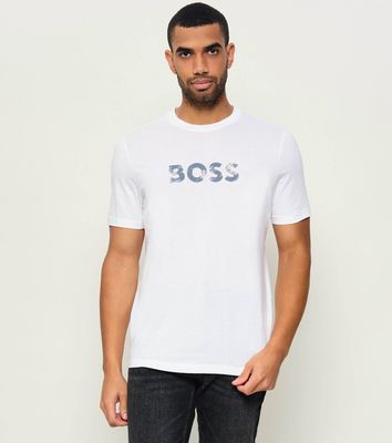 T-shirt męski na wiosnę młodzieżowy BOSS ORANGE ze sklepu: Gomez Fashion Store w kategorii: T-shirty męskie - zdjęcie 874714-BD9-10338_BO265M000062100