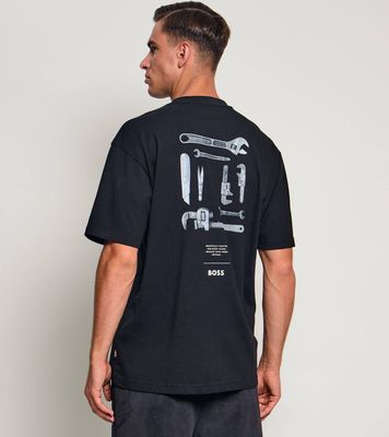 T-shirt męski BOSS ORANGE ze sklepu: Gomez Fashion Store w kategorii: T-shirty męskie - zdjęcie 874714-BD9-10338_BO265M000064001