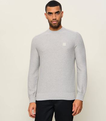Sweter męski BOSS ORANGE ze sklepu: Gomez Fashion Store w kategorii: Swetry męskie - zdjęcie 874714-BD9-10338_BO265M000070086