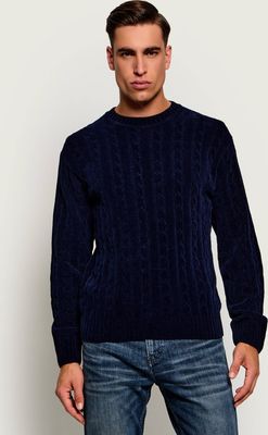 Sweter męski casualowy BOSS ORANGE ze sklepu: Gomez Fashion Store w kategorii: Swetry męskie - zdjęcie 874714-BD9-10338_BO265M000077404
