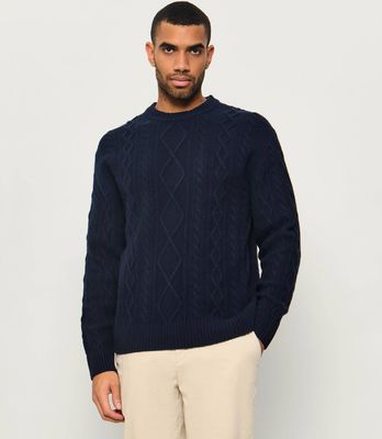 Sweter męski na zimę BOSS ORANGE ze sklepu: Gomez Fashion Store w kategorii: Swetry męskie - zdjęcie 874714-BD9-10338_BO265M000079404