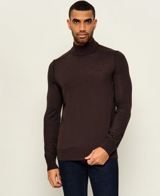 Sweter męski na zimę BOSS ORANGE ze sklepu: Gomez Fashion Store w kategorii: Swetry męskie - zdjęcie 874714-BD9-10338_BO265M000081207