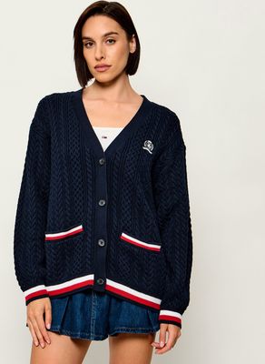 Sweter damski Tommy Jeans ze sklepu: Gomez Fashion Store w kategorii: Swetry damskie - zdjęcie 874714-BD9-10338_TM264W000018072