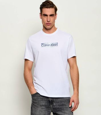 T-shirt męski w stylu młodzieżowym Calvin Klein ze sklepu: Gomez Fashion Store w kategorii: T-shirty męskie - zdjęcie 874714-BD9-10338_CK264M000020257