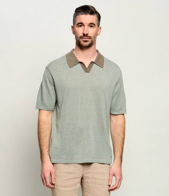 T-shirt męski na wiosnę casual Calvin Klein ze sklepu: Gomez Fashion Store w kategorii: T-shirty męskie - zdjęcie 874714-BD9-10338_CK264M000029603