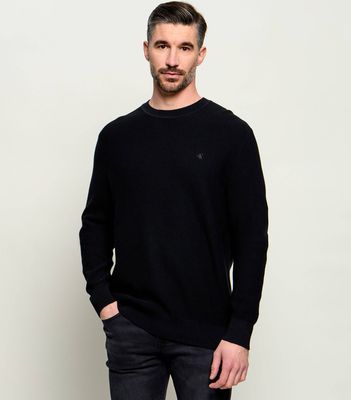 Sweter męski casual Calvin Klein ze sklepu: Gomez Fashion Store w kategorii: Swetry męskie - zdjęcie 874714-BD9-10338_CK264M000031544