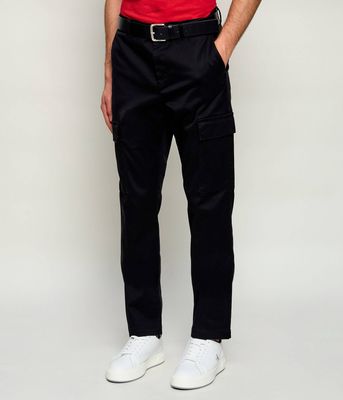 Spodnie męskie jesienne Calvin Klein ze sklepu: Gomez Fashion Store w kategorii: Spodnie męskie - zdjęcie 874714-BD9-10338_CK264M000033544