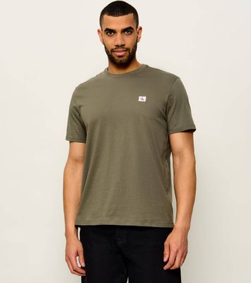T-shirt męski Calvin Klein Jeans ze sklepu: Gomez Fashion Store w kategorii: T-shirty męskie - zdjęcie 874714-BD9-10338_CJ264M000003316