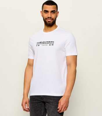 T-shirt męski Calvin Klein Jeans ze sklepu: Gomez Fashion Store w kategorii: T-shirty męskie - zdjęcie 874714-BD9-10338_CJ264M000010210