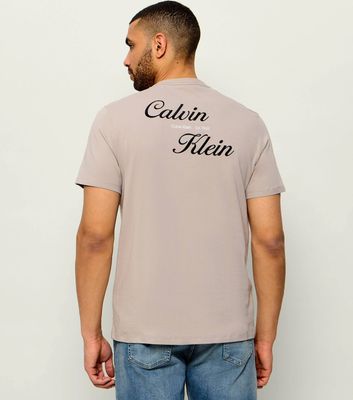 T-shirt męski casual Calvin Klein Jeans ze sklepu: Gomez Fashion Store w kategorii: T-shirty męskie - zdjęcie 874714-BD9-10338_CJ264M000015Z96