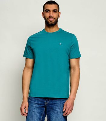 T-shirt męski casualowy Calvin Klein Jeans ze sklepu: Gomez Fashion Store w kategorii: T-shirty męskie - zdjęcie 874714-BD9-10338_CJ264M000017Z94
