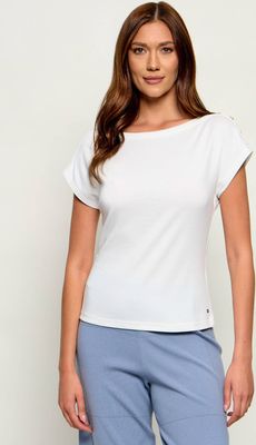 Bluzka damska Tommy Hilfiger ze sklepu: Gomez Fashion Store w kategorii: Bluzki damskie - zdjęcie 874714-BD9-10338_TH264W000033F31