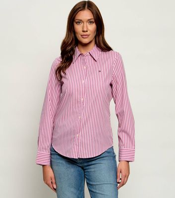 Koszula damska na wiosnę casual Tommy Hilfiger ze sklepu: Gomez Fashion Store w kategorii: Koszule damskie - zdjęcie 874714-BD9-10338_TH264W000040G94