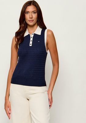 Bluzka damska letnia Tommy Hilfiger ze sklepu: Gomez Fashion Store w kategorii: Bluzki damskie - zdjęcie 874714-BD9-10338_TH264W000046F71