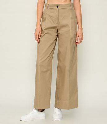 Tommy Hilfiger - Spodnie damskie retro ze sklepu: Gomez Fashion Store w kategorii: Spodnie damskie - zdjęcie 874714-BD9-10338_TH264W000053K22