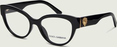 Okulary korekcyjne damskie Dolce & Gabbana ze sklepu: Gomez Fashion Store w kategorii: Okulary korekcyjne damskie - zdjęcie 874714-BD9-10338_DG262W000004913