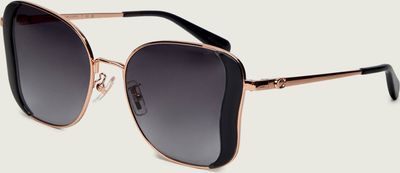 Okulary przeciwsłoneczne damskie Coach ze sklepu: Gomez Fashion Store w kategorii: Okulary przeciwsłoneczne damskie - zdjęcie 874714-BD9-10338_CN262W000056310
