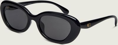 Okulary przeciwsłoneczne damskie Coach ze sklepu: Gomez Fashion Store w kategorii: Okulary przeciwsłoneczne damskie - zdjęcie 874714-BD9-10338_CN262W000059185