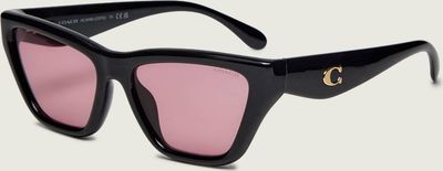 Okulary przeciwsłoneczne damskie Coach ze sklepu: Gomez Fashion Store w kategorii: Okulary przeciwsłoneczne damskie - zdjęcie 874714-BD9-10338_CN262W000060315