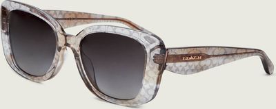 Okulary przeciwsłoneczne damskie Coach ze sklepu: Gomez Fashion Store w kategorii: Okulary przeciwsłoneczne damskie - zdjęcie 874714-BD9-10338_CN262W000061316