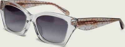 Okulary przeciwsłoneczne damskie Coach ze sklepu: Gomez Fashion Store w kategorii: Okulary przeciwsłoneczne damskie - zdjęcie 874714-BD9-10338_CN262W000062317