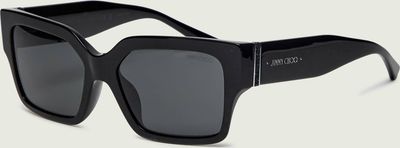 Okulary przeciwsłoneczne damskie Jimmy Choo ze sklepu: Gomez Fashion Store w kategorii: Okulary przeciwsłoneczne damskie - zdjęcie 874714-BD9-10338_JI262W000001810