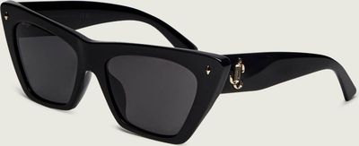 Okulary przeciwsłoneczne damskie Jimmy Choo ze sklepu: Gomez Fashion Store w kategorii: Okulary przeciwsłoneczne damskie - zdjęcie 874714-BD9-10338_JI262W000003810