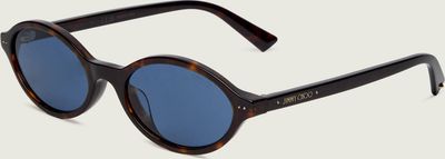 Okulary przeciwsłoneczne damskie Jimmy Choo ze sklepu: Gomez Fashion Store w kategorii: Okulary przeciwsłoneczne damskie - zdjęcie 874714-BD9-10338_JI262W000004950