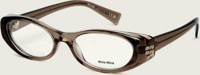 Okulary korekcyjne damskie MIU MIU ze sklepu: Gomez Fashion Store w kategorii: Okulary korekcyjne damskie - zdjęcie 874714-BD9-10338_IU262W000004102
