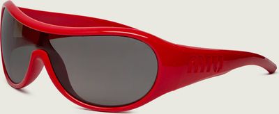 MIU MIU - Okulary przeciwsłoneczne damskie ze sklepu: Gomez Fashion Store w kategorii: Okulary przeciwsłoneczne damskie - zdjęcie 874714-BD9-10338_IU262W000012107