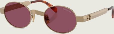 Okulary przeciwsłoneczne damskie MIU MIU ze sklepu: Gomez Fashion Store w kategorii: Okulary przeciwsłoneczne damskie - zdjęcie 874714-BD9-10338_IU262W000013109