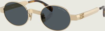 Okulary przeciwsłoneczne damskie MIU MIU ze sklepu: Gomez Fashion Store w kategorii: Okulary przeciwsłoneczne damskie - zdjęcie 874714-BD9-10338_IU262W000013110
