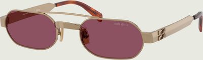 Okulary przeciwsłoneczne damskie MIU MIU ze sklepu: Gomez Fashion Store w kategorii: Okulary przeciwsłoneczne damskie - zdjęcie 874714-BD9-10338_IU262W000014109