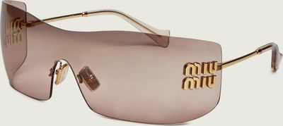 Okulary przeciwsłoneczne damskie MIU MIU ze sklepu: Gomez Fashion Store w kategorii: Okulary przeciwsłoneczne damskie - zdjęcie 874714-BD9-10338_IU262W000015070