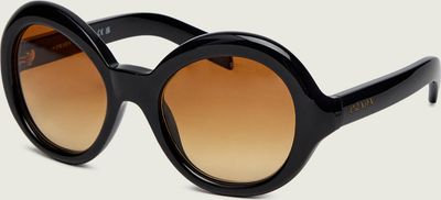 Okulary przeciwsłoneczne damskie PRADA ze sklepu: Gomez Fashion Store w kategorii: Okulary przeciwsłoneczne damskie - zdjęcie 874714-BD9-10338_PP262W000011346