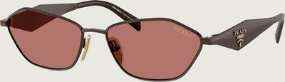 Okulary przeciwsłoneczne damskie PRADA ze sklepu: Gomez Fashion Store w kategorii: Okulary przeciwsłoneczne damskie - zdjęcie 874714-BD9-10338_PP262W000013353