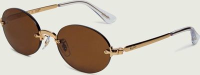 Okulary przeciwsłoneczne damskie Ray-Ban ze sklepu: Gomez Fashion Store w kategorii: Okulary przeciwsłoneczne damskie - zdjęcie 874714-BD9-10338_RA262U000010934