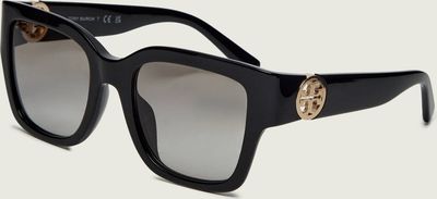 TORY BURCH - Okulary przeciwsłoneczne damskie ze sklepu: Gomez Fashion Store w kategorii: Okulary przeciwsłoneczne damskie - zdjęcie 874714-BD9-10338_TO262W000076A12