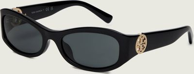 Okulary przeciwsłoneczne damskie TORY BURCH ze sklepu: Gomez Fashion Store w kategorii: Okulary przeciwsłoneczne damskie - zdjęcie 874714-BD9-10338_TO262W000077A04