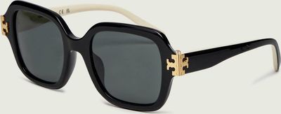 Okulary przeciwsłoneczne damskie TORY BURCH ze sklepu: Gomez Fashion Store w kategorii: Okulary przeciwsłoneczne damskie - zdjęcie 874714-BD9-10338_TO262W000079A04