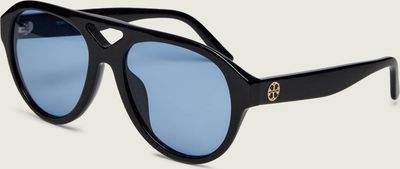 Okulary przeciwsłoneczne damskie TORY BURCH ze sklepu: Gomez Fashion Store w kategorii: Okulary przeciwsłoneczne damskie - zdjęcie 874714-BD9-10338_TO262W000081A36