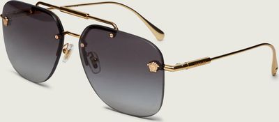 Okulary przeciwsłoneczne damskie Versace ze sklepu: Gomez Fashion Store w kategorii: Okulary przeciwsłoneczne damskie - zdjęcie 874714-BD9-10338_VE262W000002082