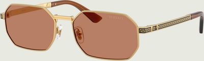 Okulary przeciwsłoneczne Versace ze sklepu: Gomez Fashion Store w kategorii: Okulary przeciwsłoneczne męskie - zdjęcie 874714-BD9-10338_VE262M000003976
