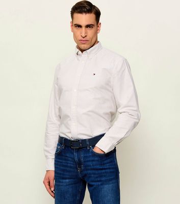 Tommy Hilfiger - Koszula męska na wiosnę ze sklepu: Gomez Fashion Store w kategorii: Koszule męskie - zdjęcie 874714-BD9-10338_TH264M000043O17