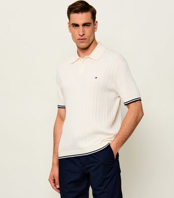 T-shirt męski na wiosnę casual Tommy Hilfiger ze sklepu: Gomez Fashion Store w kategorii: T-shirty męskie - zdjęcie 874714-BD9-10338_TH264M000065L35